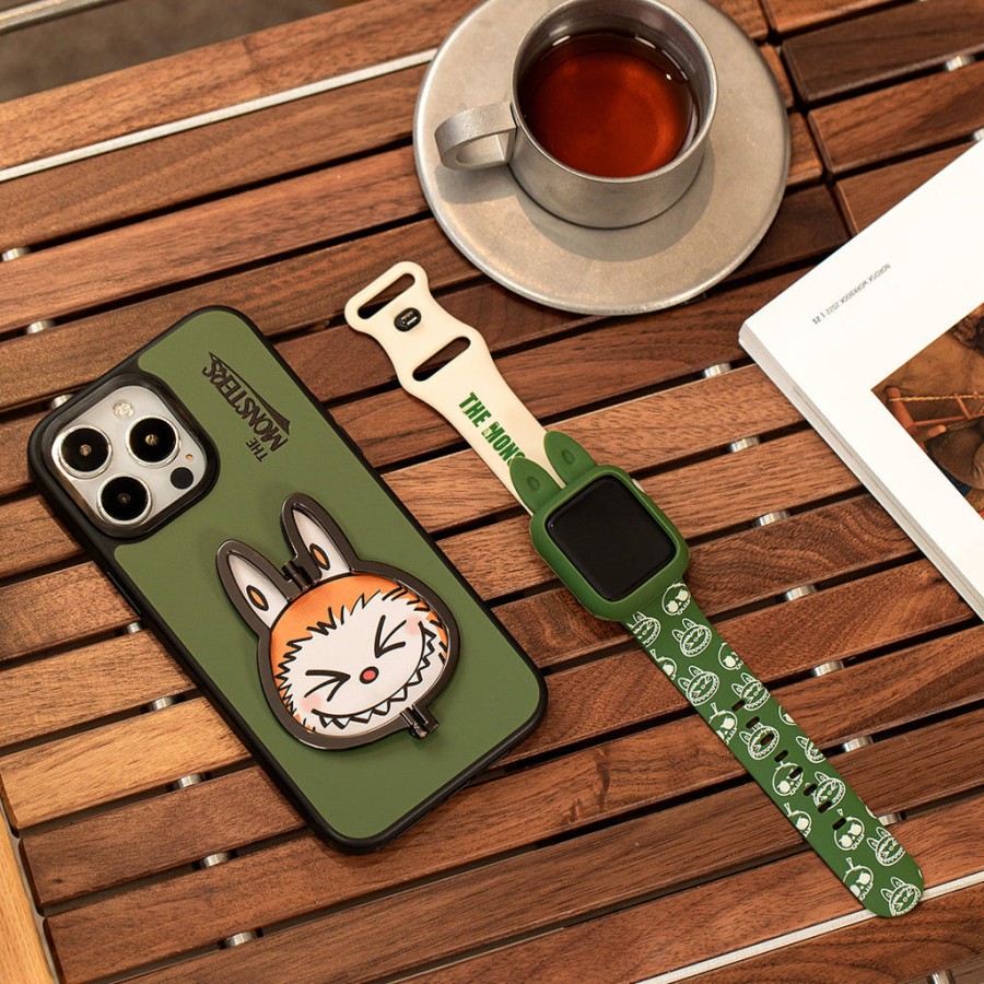 pop mart the monsters home of the elves series iphone-hoesje