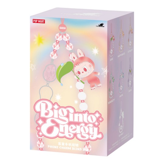pop mart pop mart the monsters labubu big into energy telefoonhanger verzegelde verpakking 1 blind box ppmt-2504-0040-1b