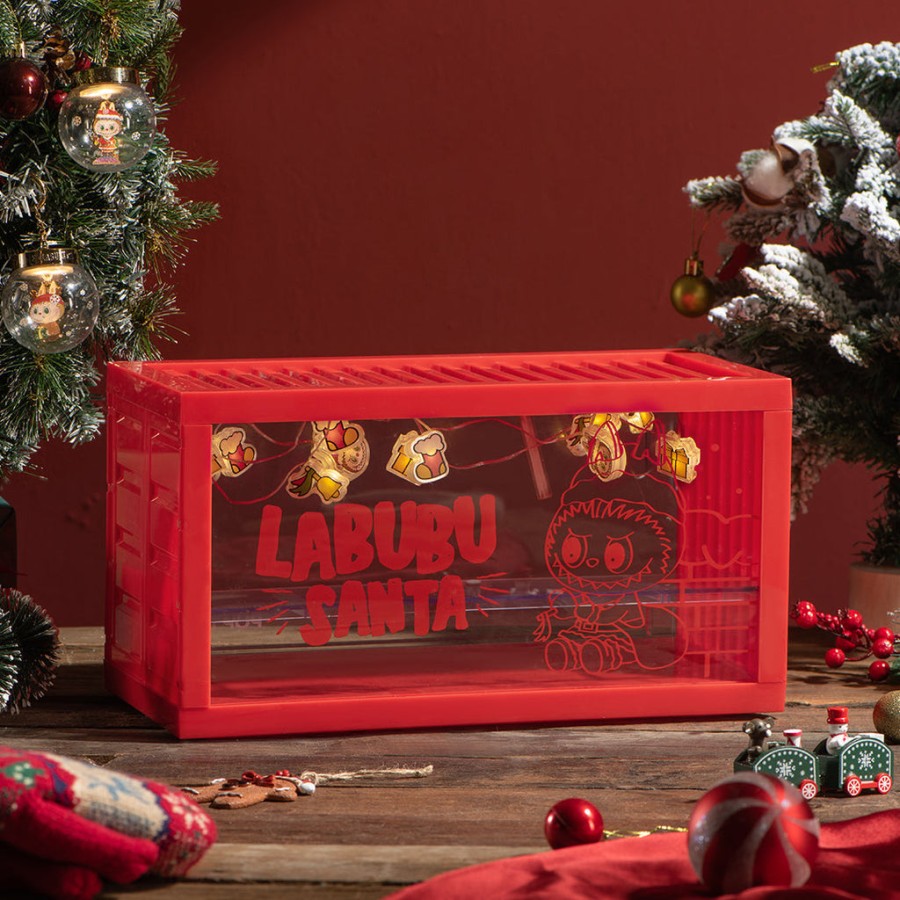pop mart the monsters lets christmas displaydoos met lichtsnoer